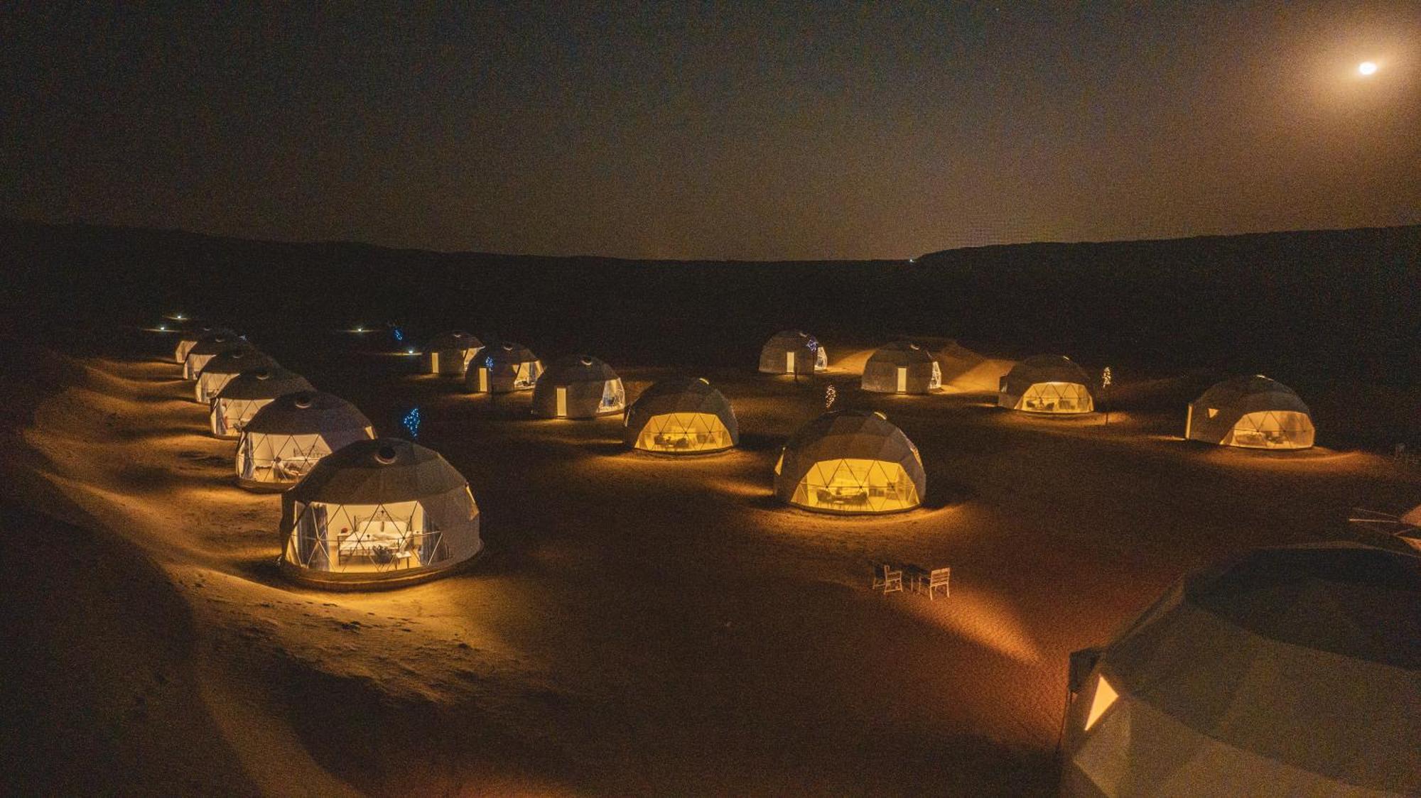 Luxury Desert Camp Oman Bidiyah Hotel Al Wasil Bagian luar foto