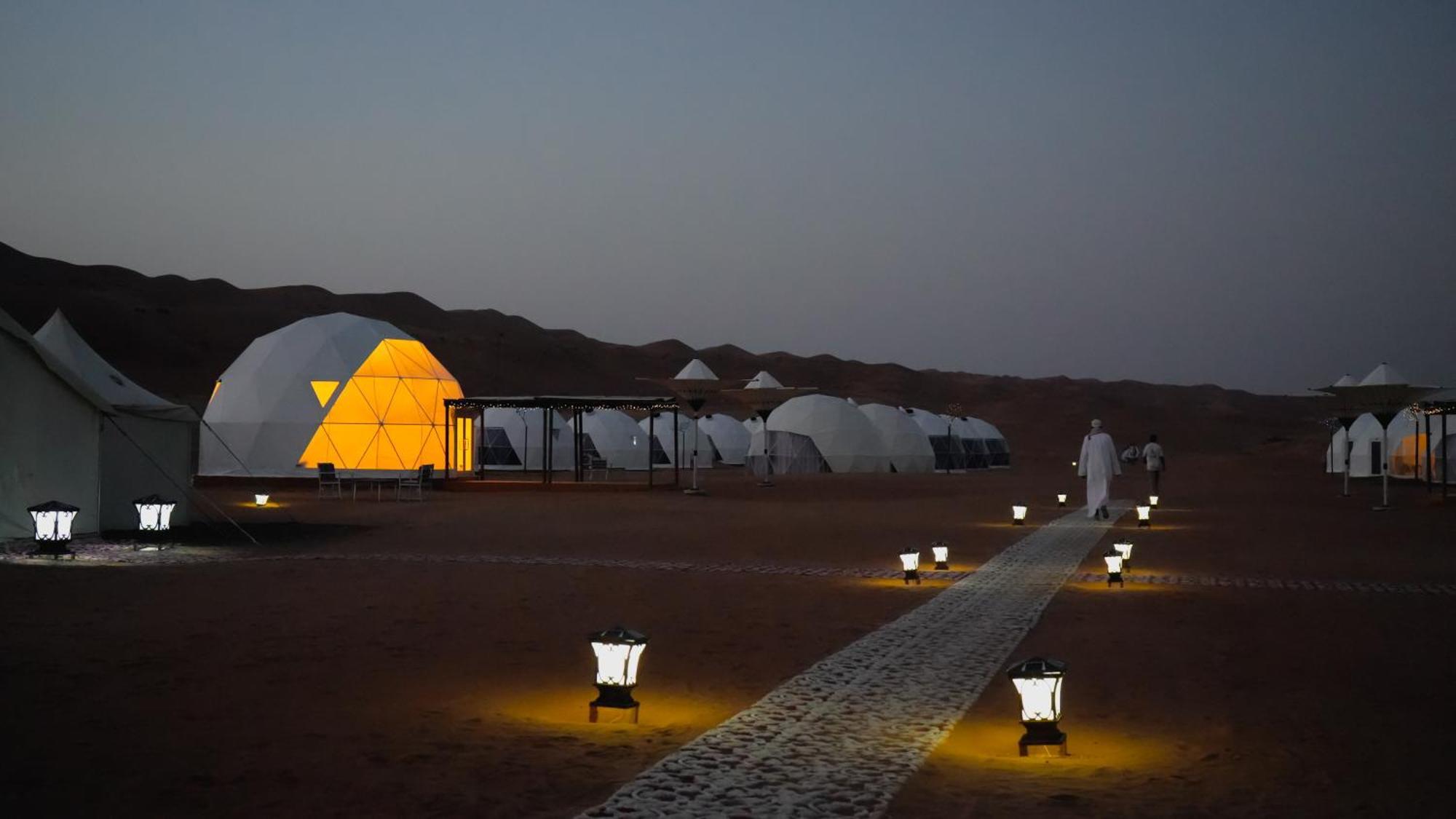 Luxury Desert Camp Oman Bidiyah Hotel Al Wasil Bagian luar foto