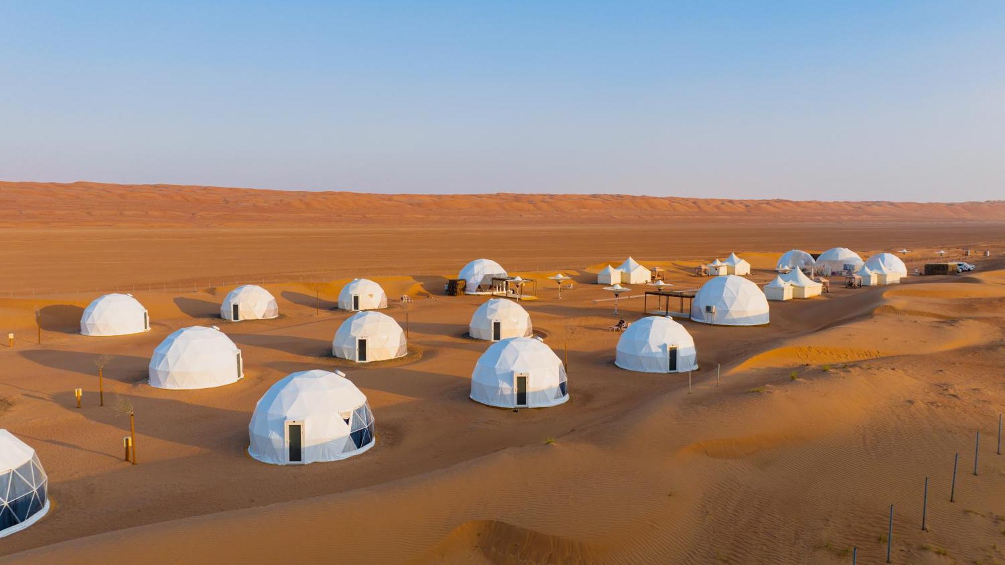 Luxury Desert Camp Oman Bidiyah Hotel Al Wasil Bagian luar foto