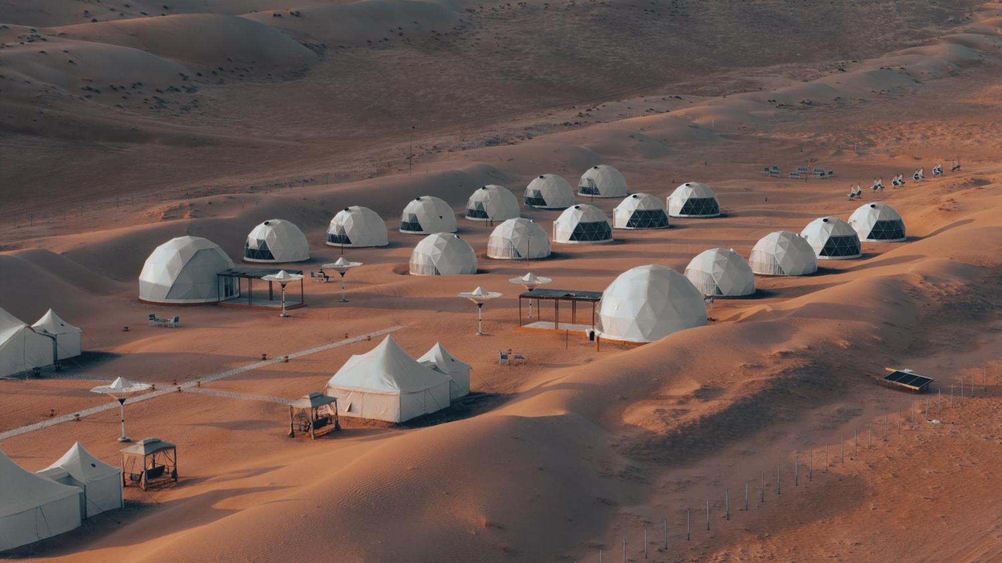 Luxury Desert Camp Oman Bidiyah Hotel Al Wasil Bagian luar foto