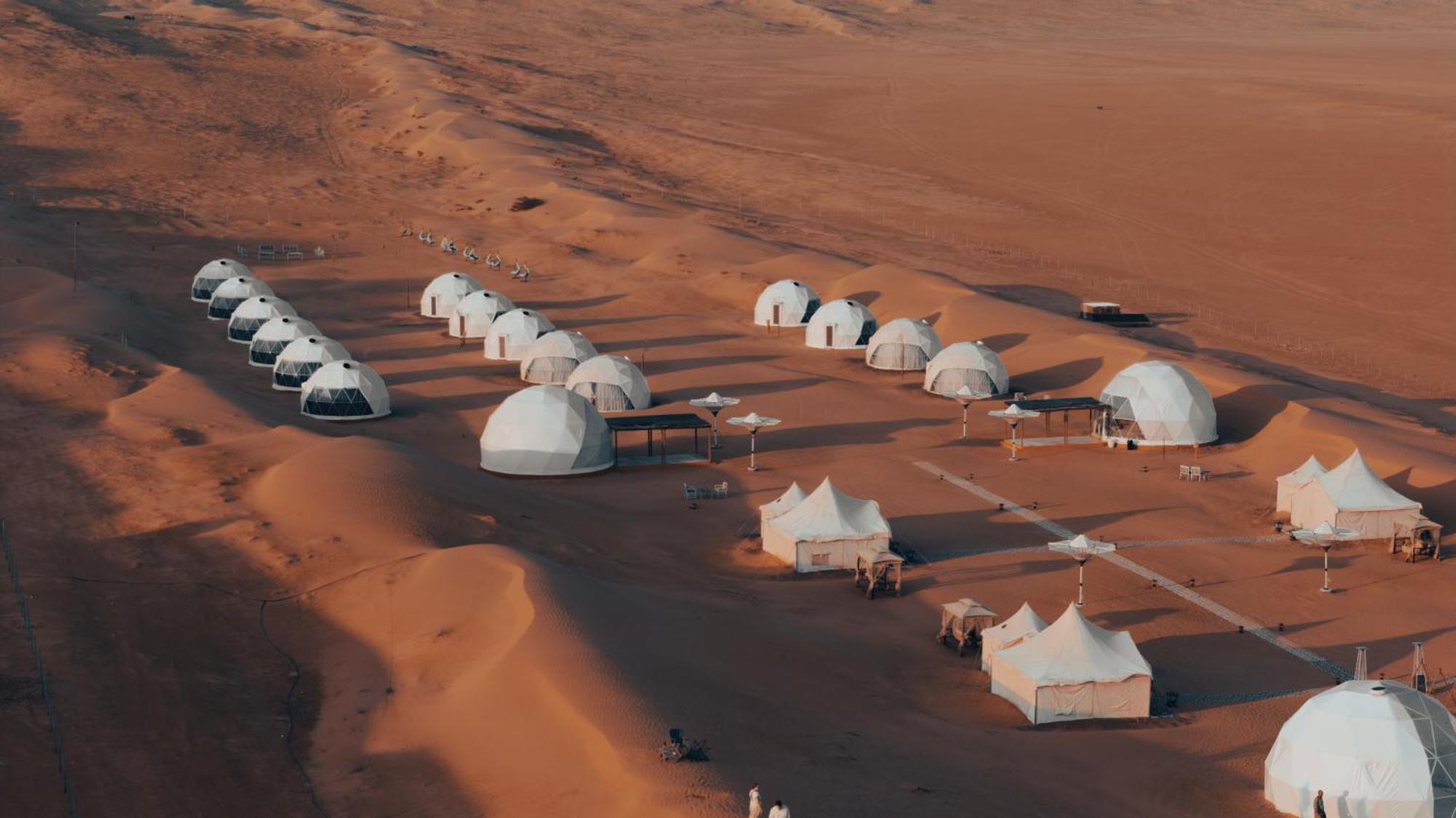 Luxury Desert Camp Oman Bidiyah Hotel Al Wasil Bagian luar foto