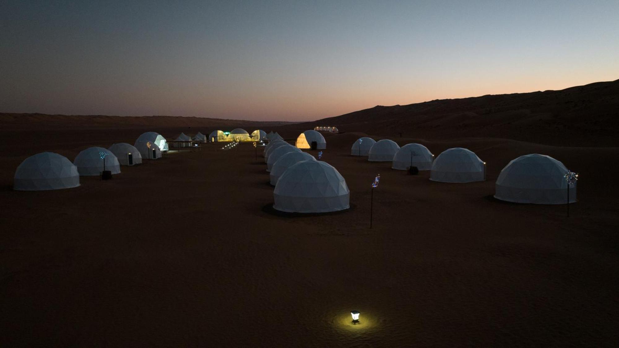 Luxury Desert Camp Oman Bidiyah Hotel Al Wasil Bagian luar foto